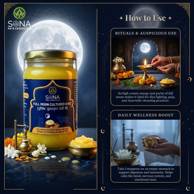 Full Moon Cultured Ghee