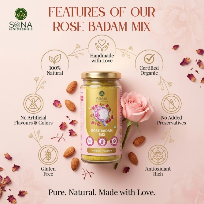 Rose Badam Mix