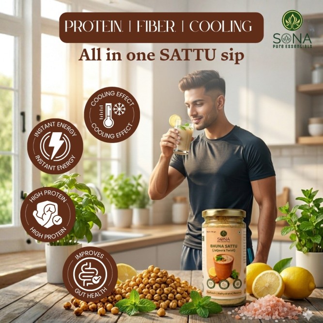 Bhuna Sattu (Jaljeera Twist)