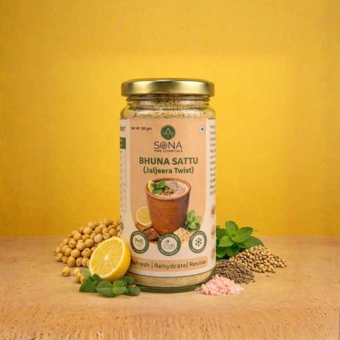 Bhuna Sattu (Jaljeera Twist)